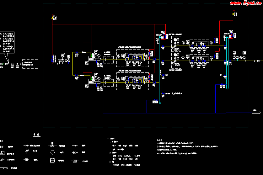 某高中壓<a href=http://www.tyzmed.com/e/tags/?tagname=%E8%B0%83%E5%8E%8B target=_blank class=infotextkey>調(diào)壓</a>站工程工藝管道儀表流程圖.png